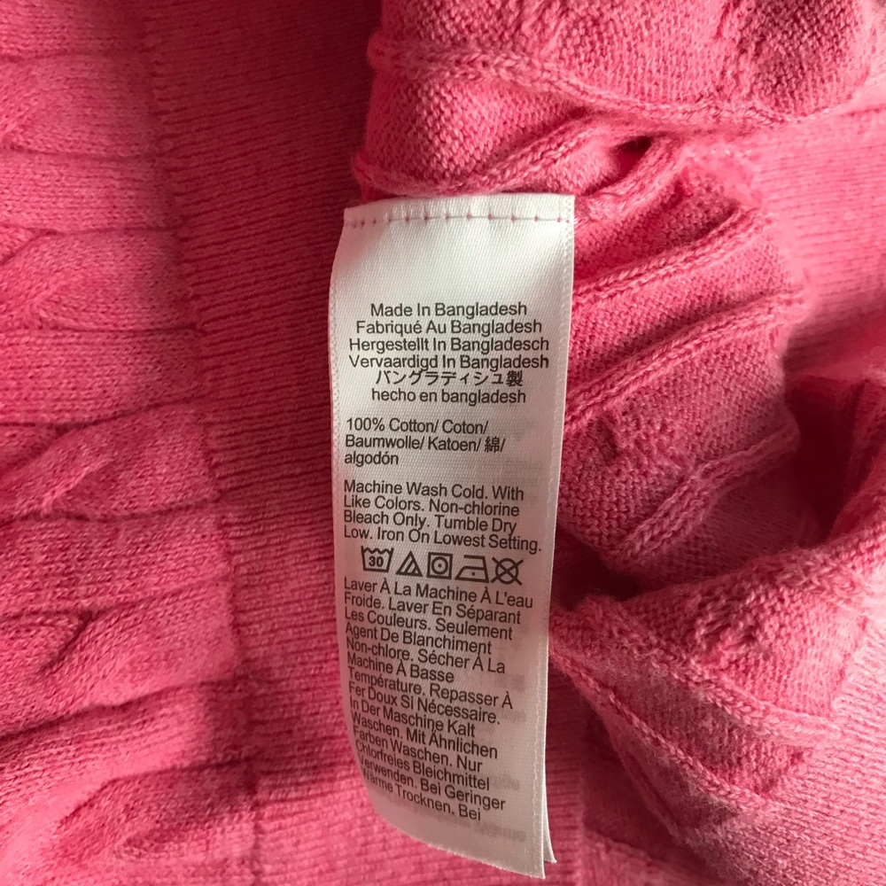 J. Crew Factory Cable-Knit Button Sweater - Picture 4 of 4